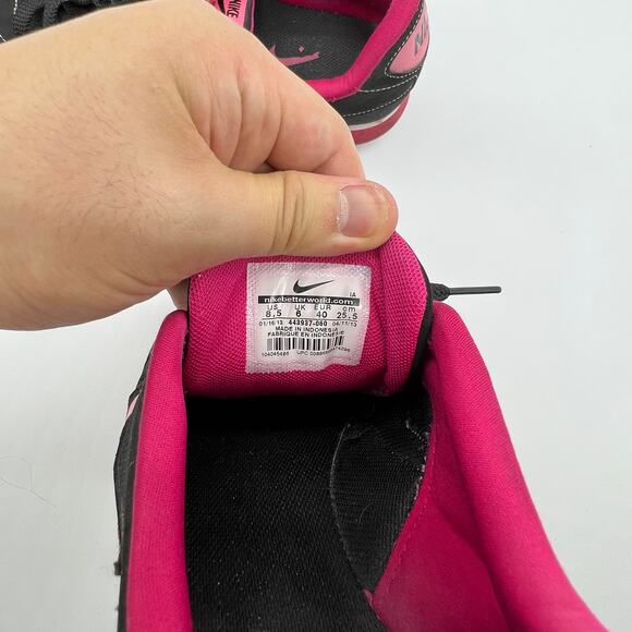 Nike Women's Shoes Size 8.5 Pink and Black Color - Picture 3 of 9